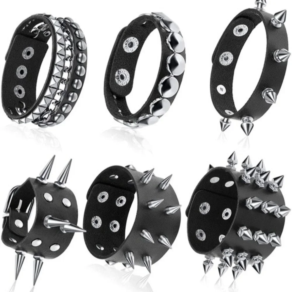 6 Punk Gothic Jewelry Set
